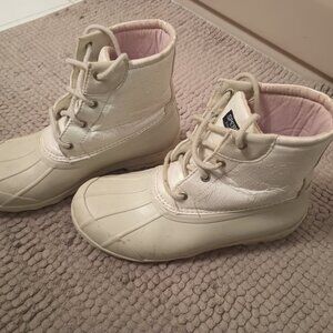 Sperry Girls 5 duck boot - Ships fast!